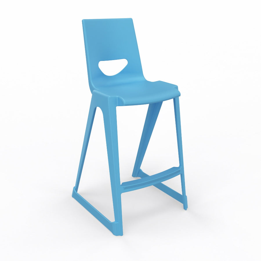 En One High Chair Poly Sky Blue