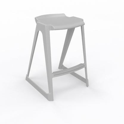 En One Stool Poly Cool Grey