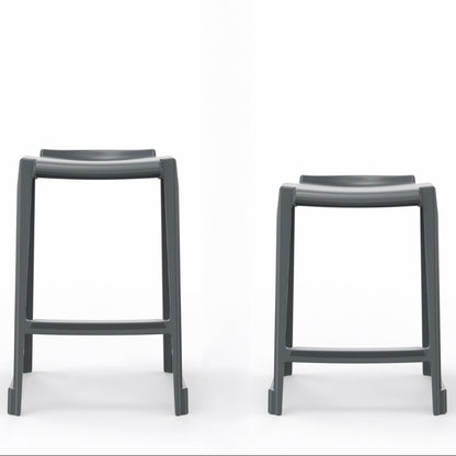 En One Stool Poly Night Grey SH610 & SH385mm