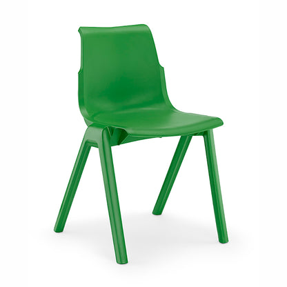 ErgoStak Poly Chair Green