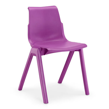 ErgoStak Poly Chair Purple