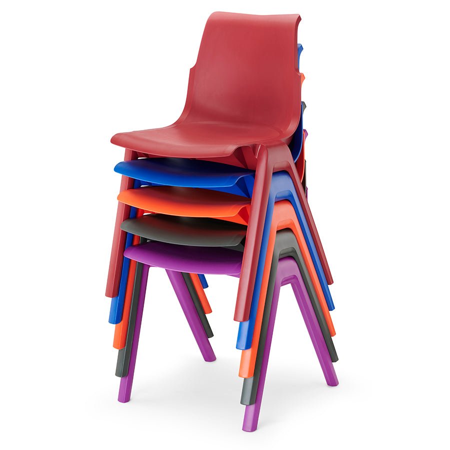 ErgoStak Poly Chair Stacked