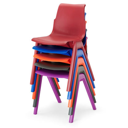 ErgoStak Poly Chair Stacked