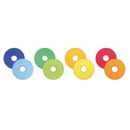 Rainbow Circular Donut Cushions Pack Of 32 (Without Trolley)