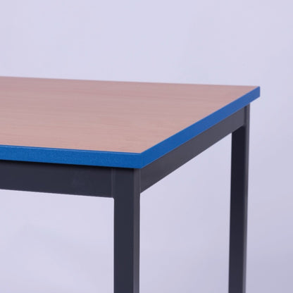 Morleys Fully Welded Classroom Table 1200x600 Semi Circular ABS Edge
