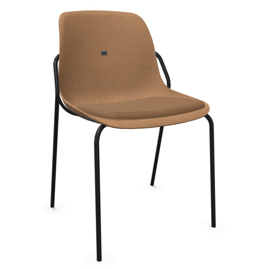 Felt Fine Chair with Upholstered Seat