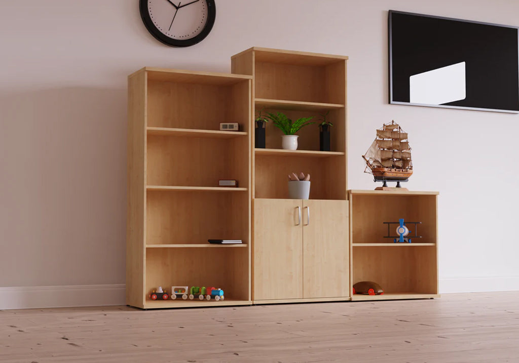Impulse Cupboard with 3 Open Shelves H2000