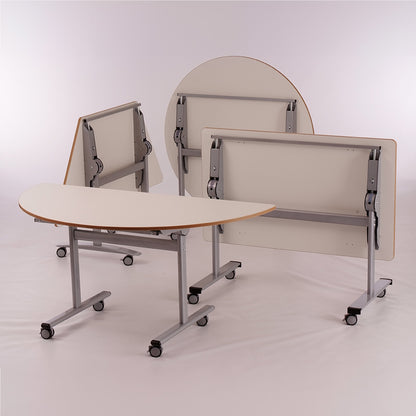 Scrum Trapezoidal Flip-Top Table