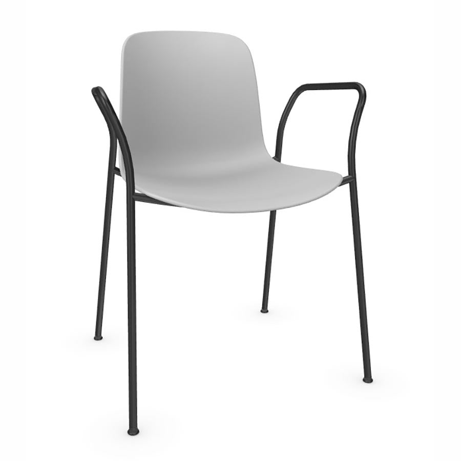 Flux 4 Leg Stacking Chair with Arms