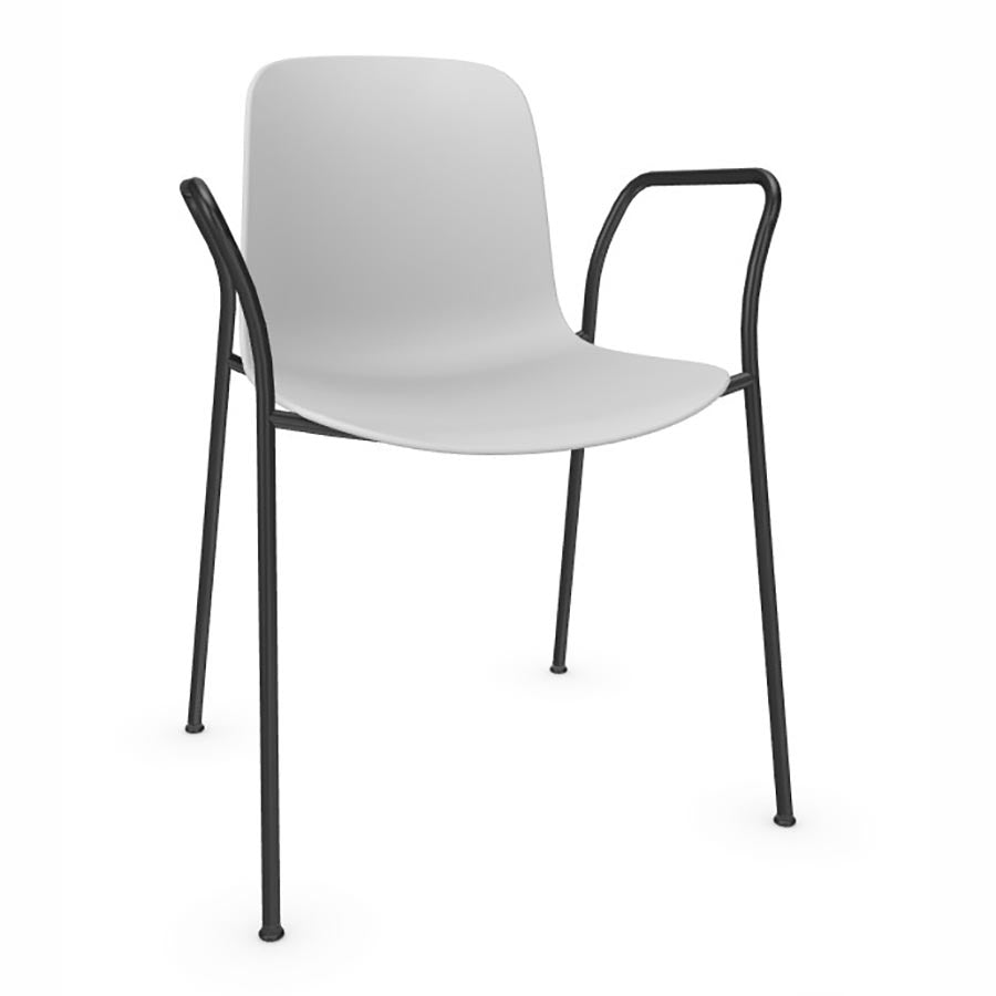 Flux 4 Leg Stacking Chair with Arms