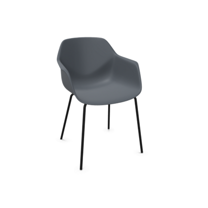 FourMe 44 bio-polypropylene 4 leg chair