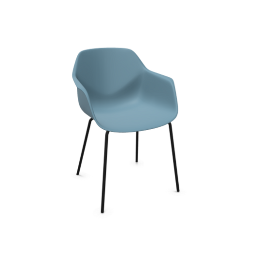 FourMe 44 bio-polypropylene 4 leg chair