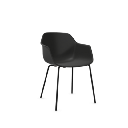 FourMe 44 bio-polypropylene 4 leg chair