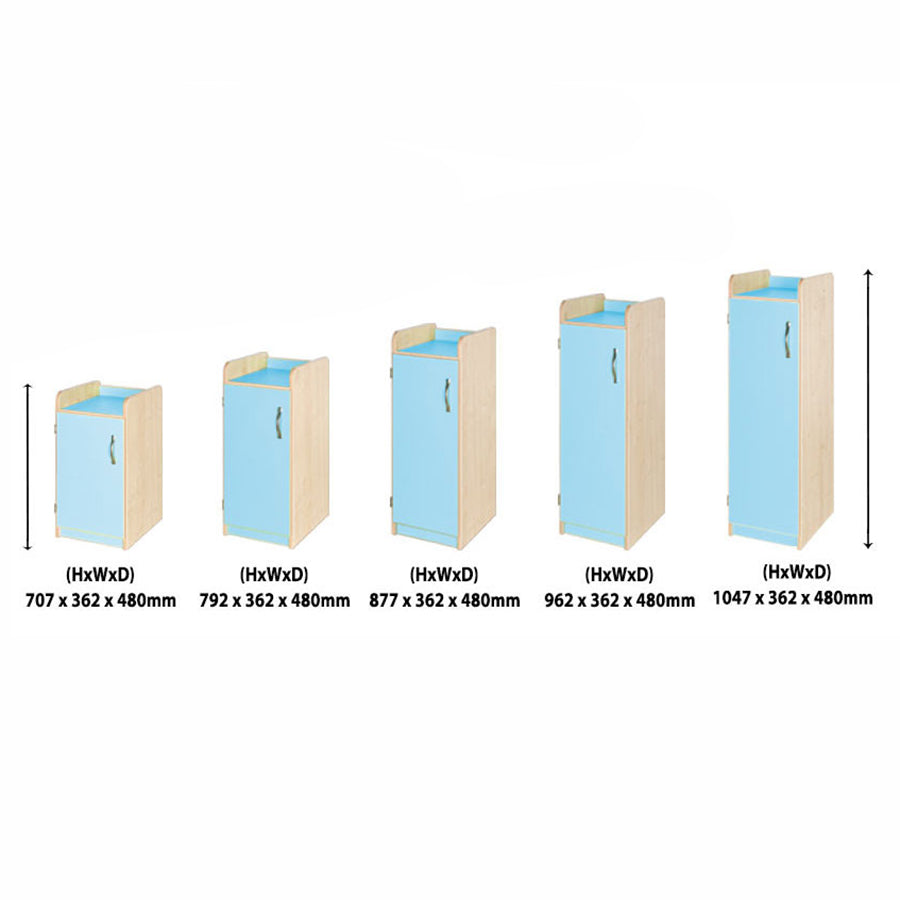 KubbyClass® Slimline Cupboards (5 Heights)