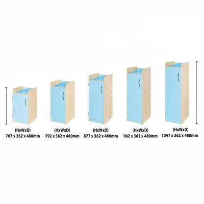 KubbyClass® Slimline Cupboards (5 Heights)