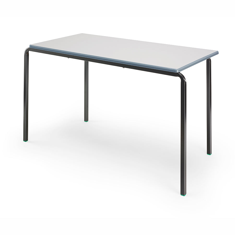 Deca Crush Bend Frame Fully Moulded Edge Classroom Table 1200x600 - Classroom Pack