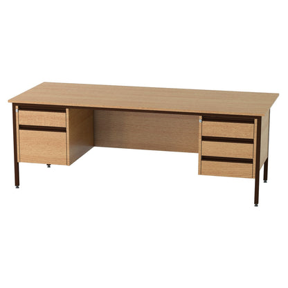 Budget Double 2 and 3 Drawer Pedestal Desk