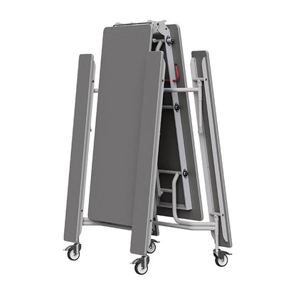GoRoll Folding Table 10ft with Fixed Benches GP47 Storm
