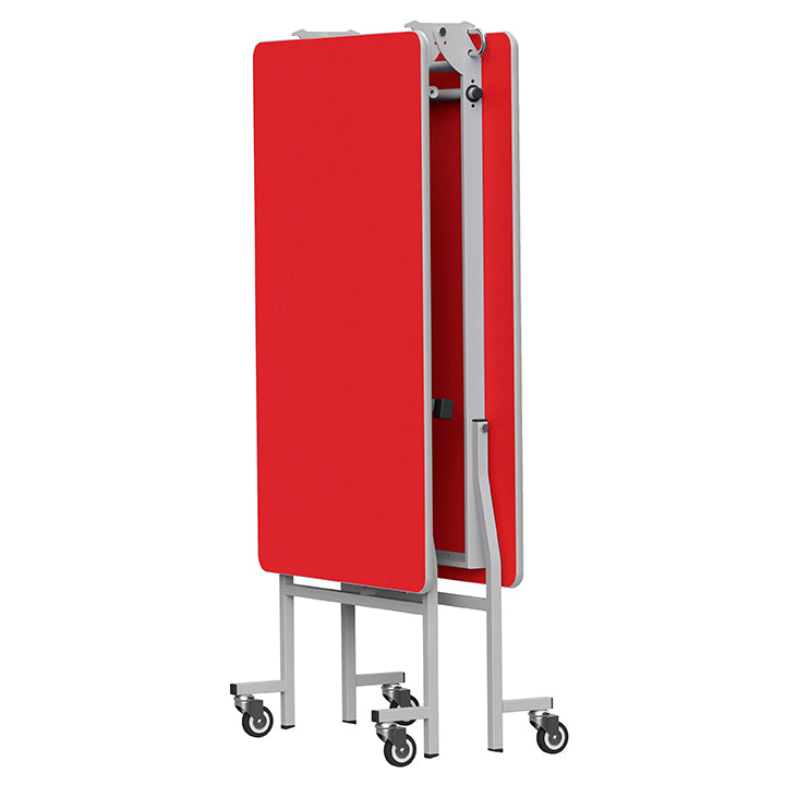 Gopak GoRoll Folding Table 8ft GP43 Poppy Red