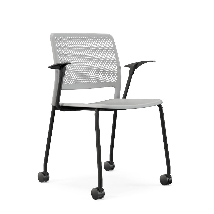 Grafton Stacking 4 Leg Chair with Castors