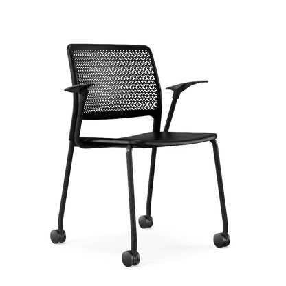 Grafton Stacking 4 Leg Chair with Castors