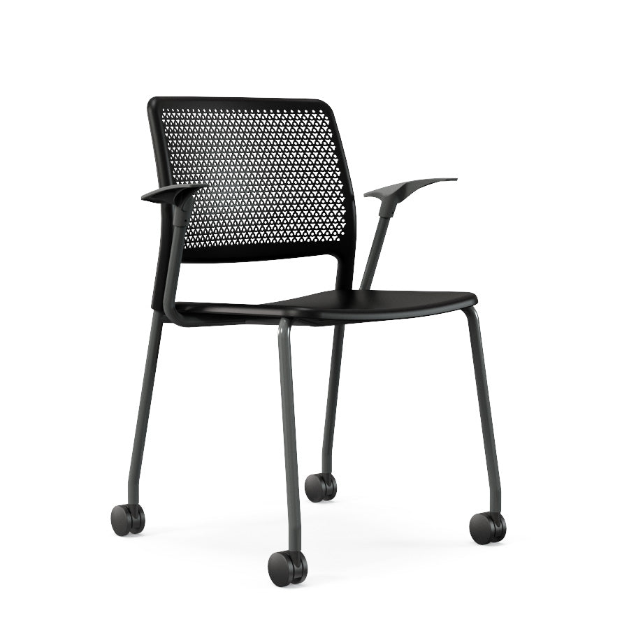 Grafton Stacking 4 Leg Chair with Castors