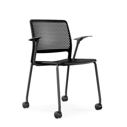 Grafton Stacking 4 Leg Chair with Castors