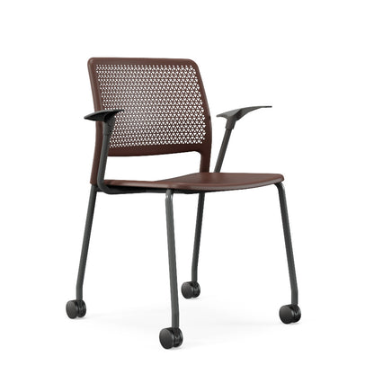 Grafton Stacking 4 Leg Chair with Castors