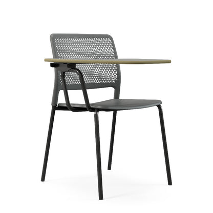 Grafton Stacking 4 Leg Chair with Writing Table