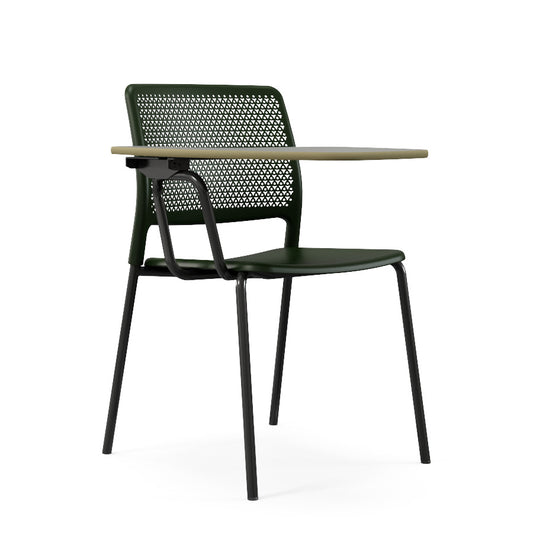 Grafton Stacking 4 Leg Chair with Writing Table