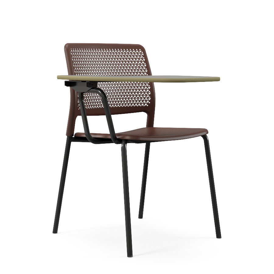 Grafton Stacking 4 Leg Chair with Writing Table