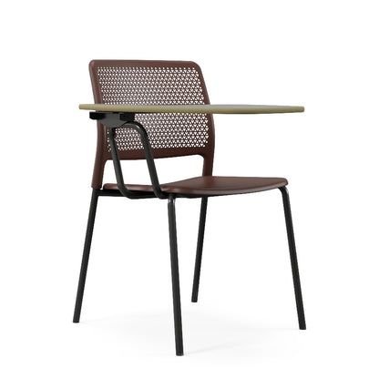 Grafton Stacking 4 Leg Chair with Writing Table