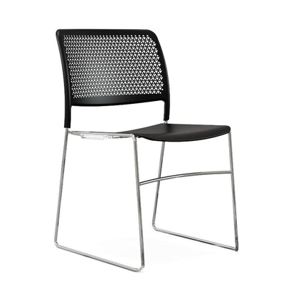 Grafton Stacking High Density Skid Base Chair
