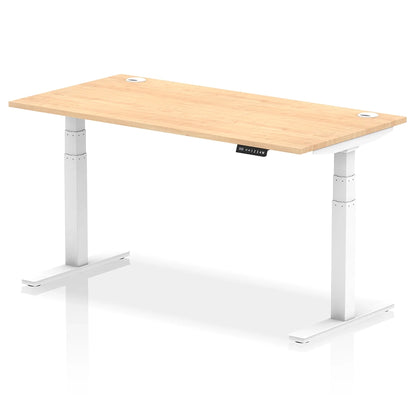 Air Height Adjustable Desk With Cable Ports