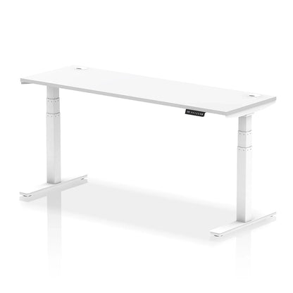 Air Height Adjustable Slimline Desk With Cable Ports
