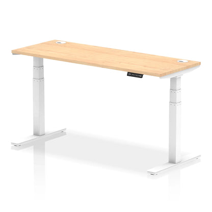 Air Height Adjustable Slimline Desk With Cable Ports