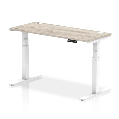 Air Height Adjustable Slimline Desk With Cable Ports