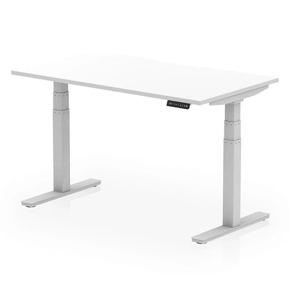 Air Scalloped Edge Height Adjustable Office Desk