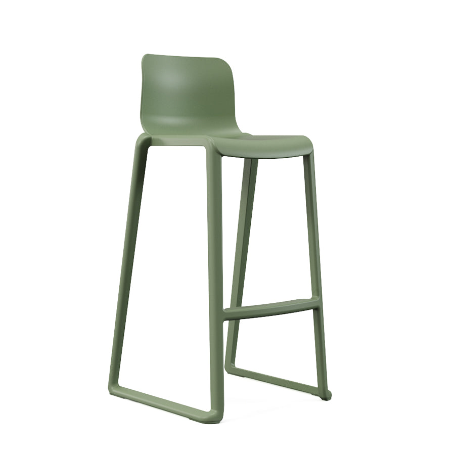 Hatton One Piece Midi Back Moss Green