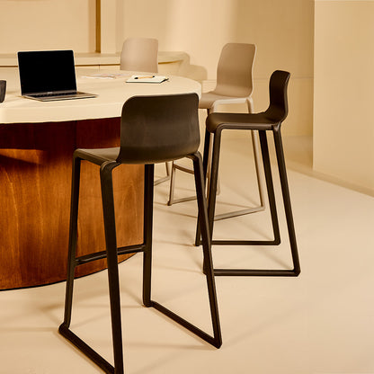 Hatton One Piece Midi Back Stools Lifestyle Image