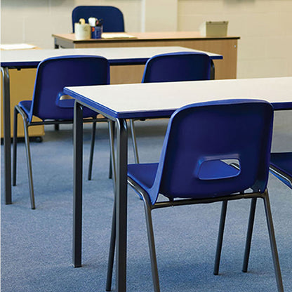 Heavy Duty Poly Chair Blue