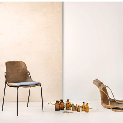 Hemp Fine Chair with Upholstered Seat