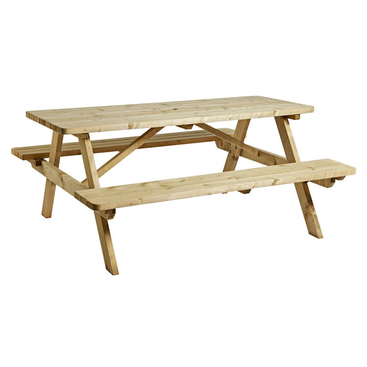 Hereford 6 Seater Picnic Bench
