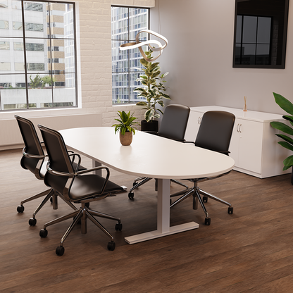 Impulse Height Adjustable Boardroom Table