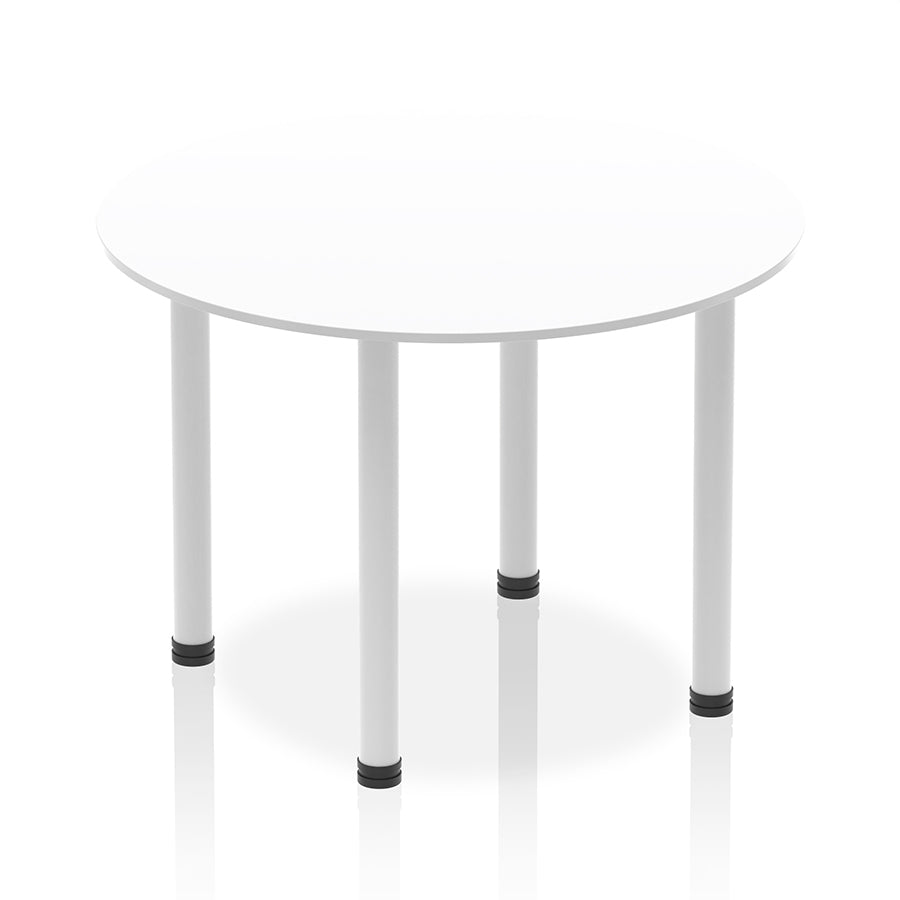 Impulse Round Table With Post Leg
