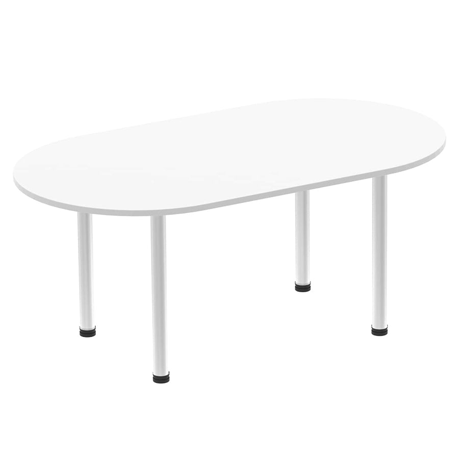 Impulse Boardroom Table With Post Leg