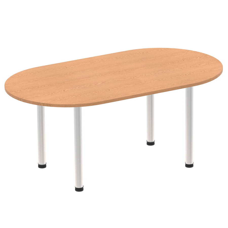 Impulse Boardroom Table With Post Leg
