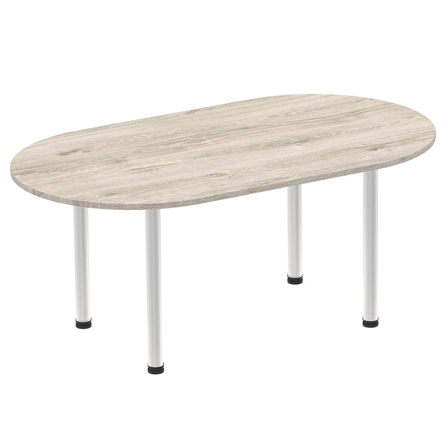 Impulse Boardroom Table With Post Leg