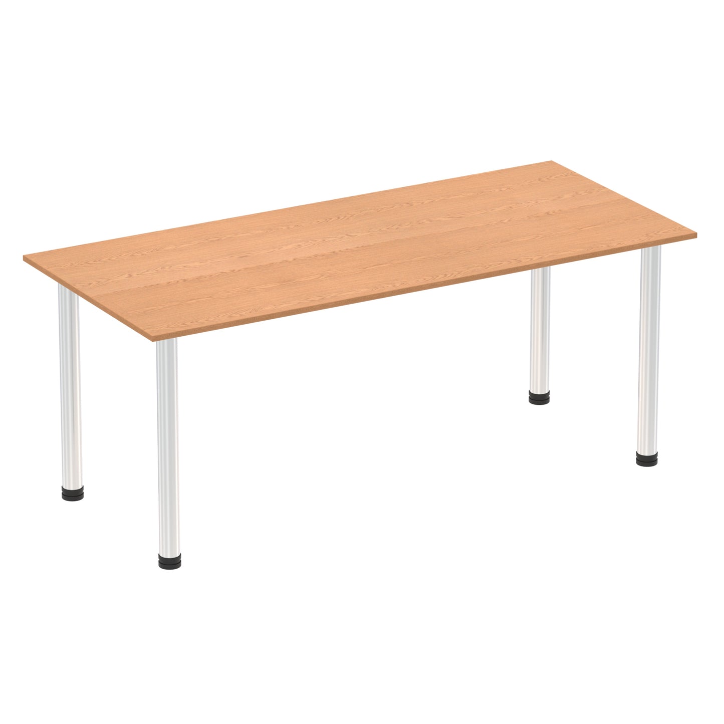 Impulse Straight Table With Post Leg