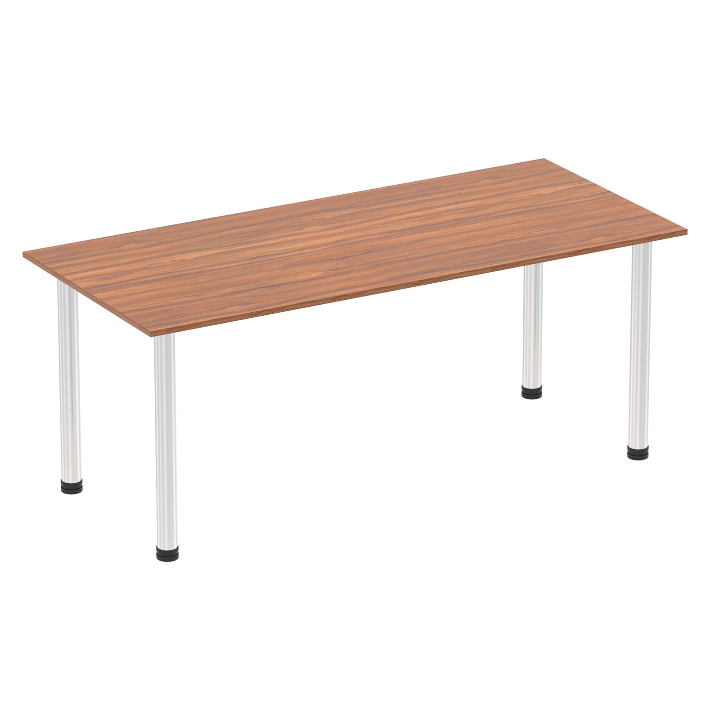 Impulse Straight Table With Post Leg